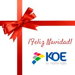 KOE les desea una “Feliz Navidad” aprendiendo inglés