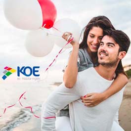 A KOE llega el mes del amor en inglés