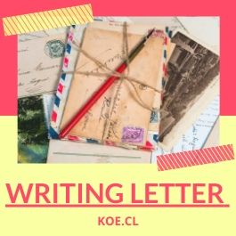 New Vocabulary! Letter Writing